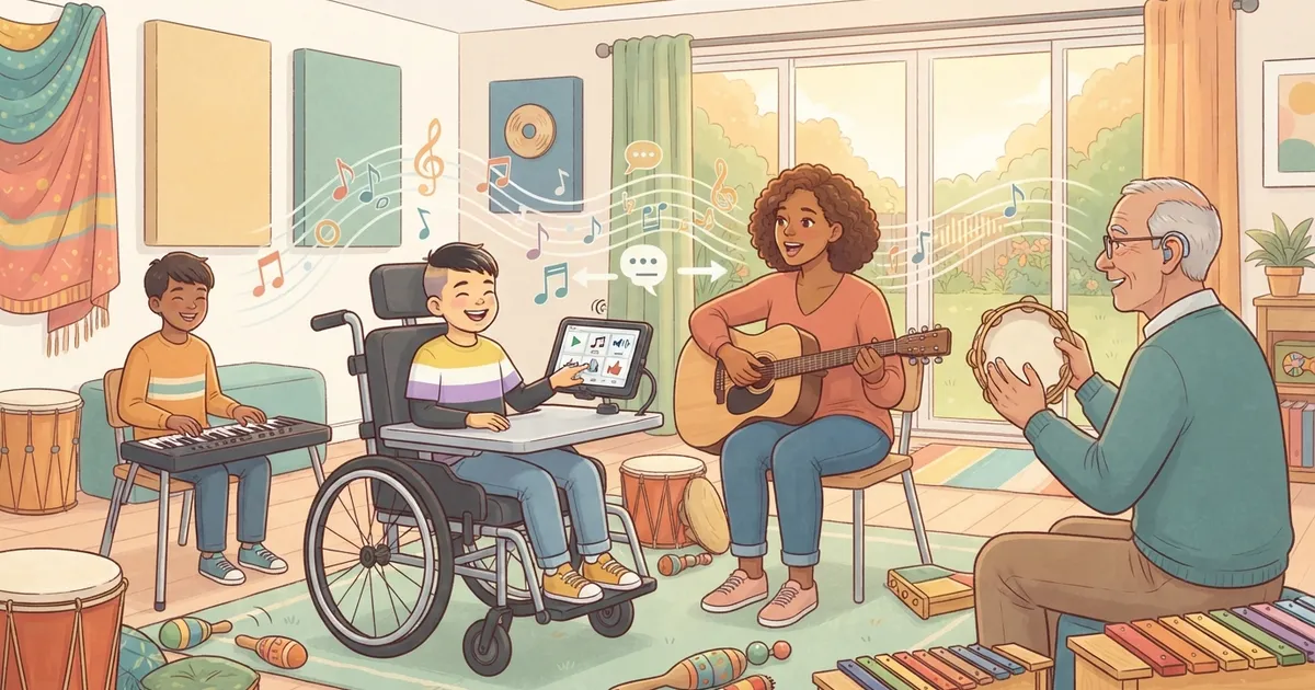 CAA e música: como as canções abrem portas para a comunicação