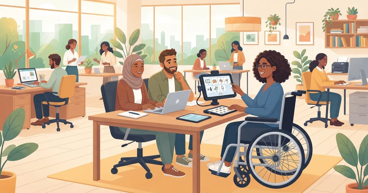CAA no mundo do trabalho: comunicação e autonomia na vida adulta